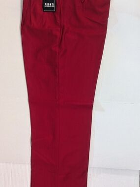 Pronti Collection by Phita Red Pleated Men's Dress Pants (NEW) Size 44